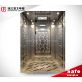 Proveedor de porcelana Zhujiangfuji Machineroom Mirador de acero inoxidable Elevador de pasajeros de pasajero